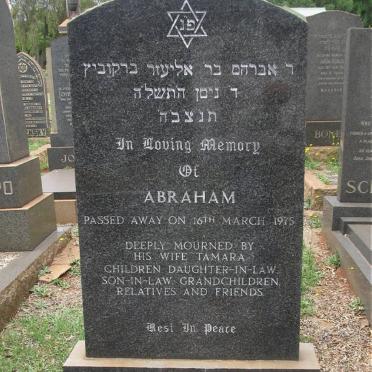 BERKOWITZ Abraham -1975
