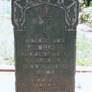 ELLWOOD John  -1934