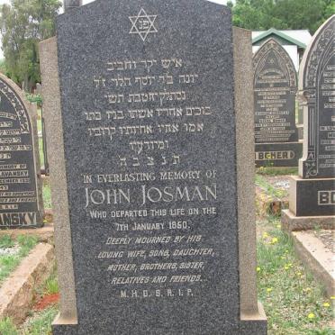 JOSMAN John -1950