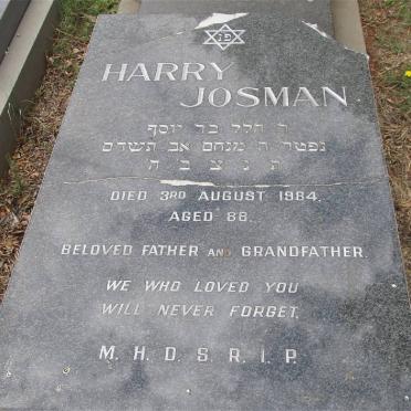 JOSMAN Harry -1984