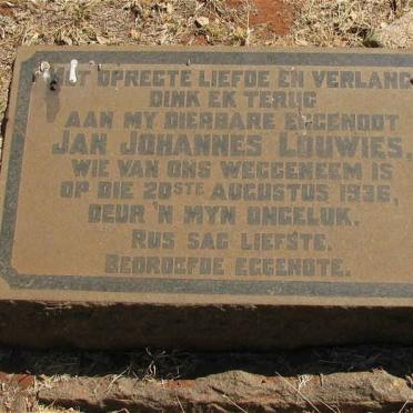 LOUWIES Jan Johannes -1936
