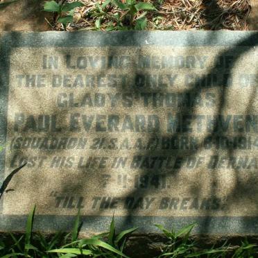 METHVEN Paul Everard 1914-1941
