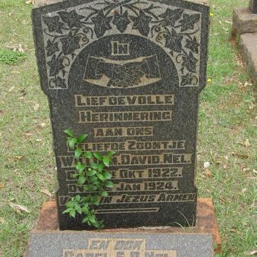 NEL Willem David 1922-1924 :: NEL Carel E.D. 1926-1926