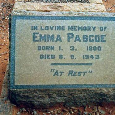 PASCOE Emma 1890-1943