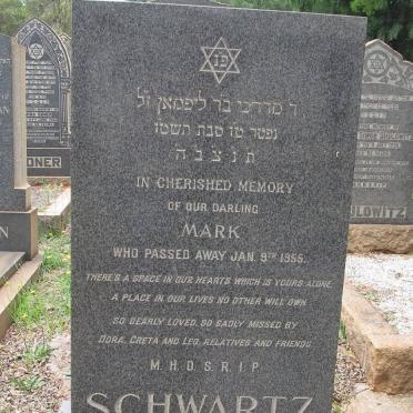 SCHWARTZ Mark -1955