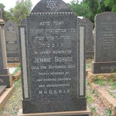 SCHUTZ Jennie -1954