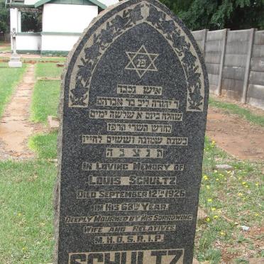 SCHULTZ Louis -1926