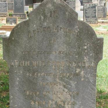 SCOBIE John Wilfred -1909