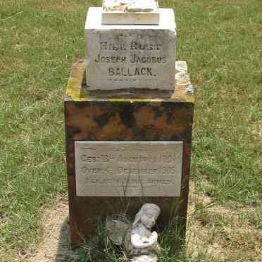 BALLACK Joseph Jacobus 1904-1905