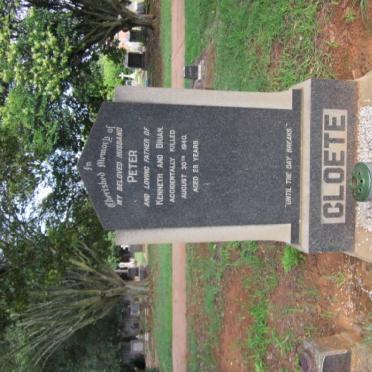 CLOETE Peter -1940