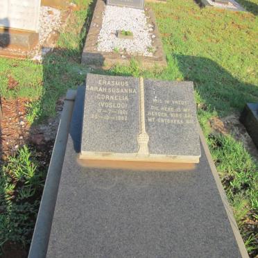 ERASMUS Sarah Susanna Cornelia nee VOSLOO 1901-1982