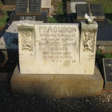 FERGUSON Charlotte Louise -1945