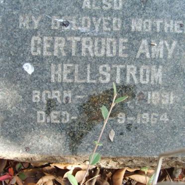 HELLSTROM Gertrude Amy 1891-1964