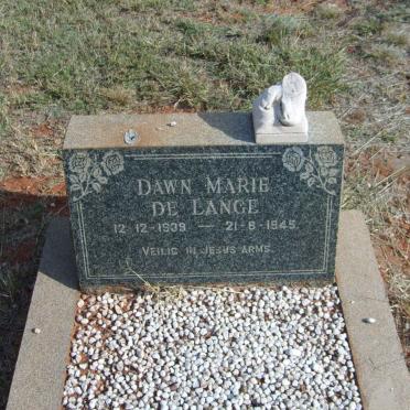 LANGE Dawn Marie, de 1939-1945