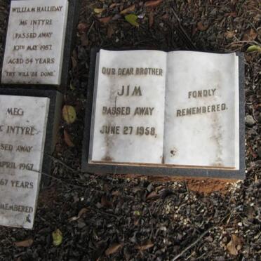 MCINTYRE William Halliday -1957 &amp; Meg -1967 :: MCINTYRE Jim -1958 