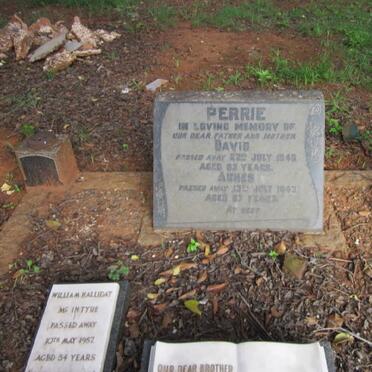 PERRIE David -1945 &amp; Agnes -1949