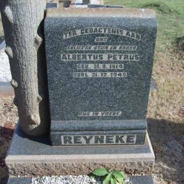 REYNEKE Albertus Petrus 1914-1940