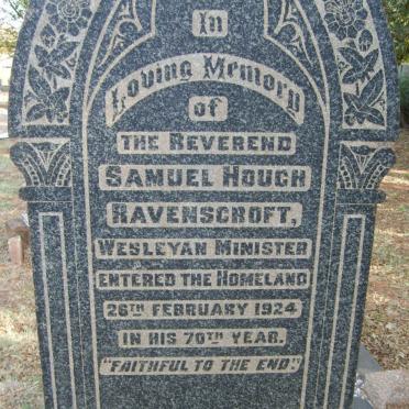 RAVENSCROFT Samuel Hough -1924