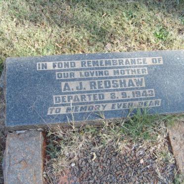REDSHAW A.J. -1943