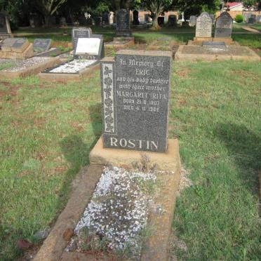 ROSTIN Margaret 1907-1962 :: Eric 