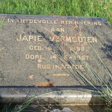 VERMOOTEN Japie 1898-1957
