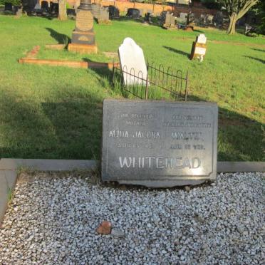 WHITEHEAD Walter &amp; Alida Jacoba 