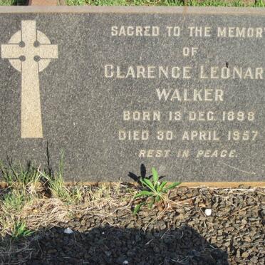WALKER Clarence Leonard 1898-1957
