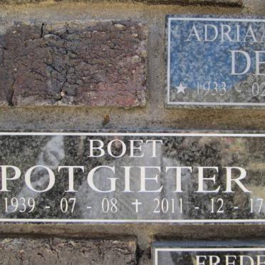 POTGIETER Boet 1939-2011