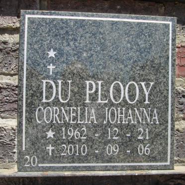 PLOOY Cornelia Johanna, du 1962-2010