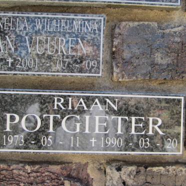 POTGIETER Riaan 1973-1990