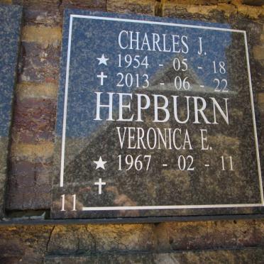 HEPBURN Charles J. 1954-2013 &amp; Veronica E. 1967-