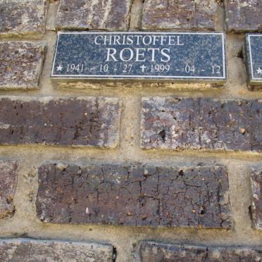 ROETS Christoffel 1941-1999