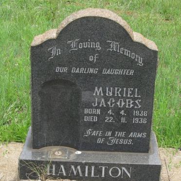 HAMILTON Muriel Jacobs 1936-1936