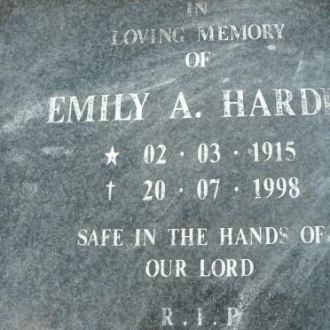 HARDIE Emily A. 1915-1998