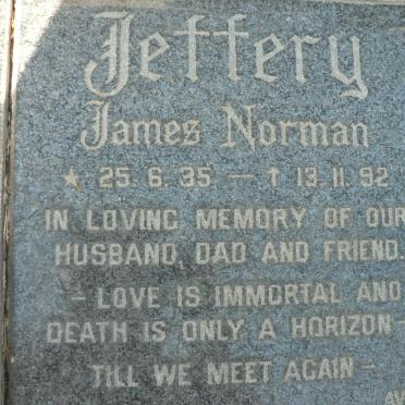 JEFFERY James Norton 1935-1992