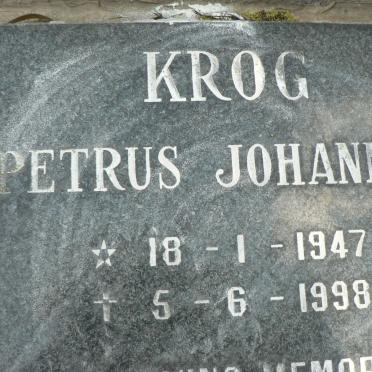 KROG Petrus Johannes 1947-1998