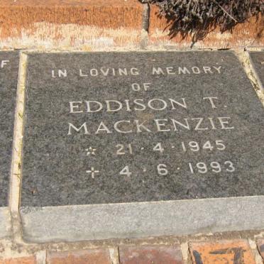 MACKENZIE Eddison T. 1945-1993