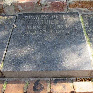 SOUIER Rodney Peter 1937-1984