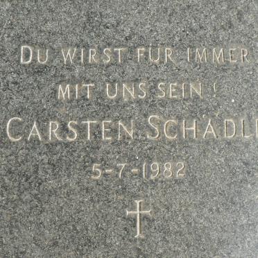 SCHADLE Carsten -1982