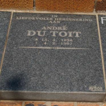 TOIT André, du 1936-1997