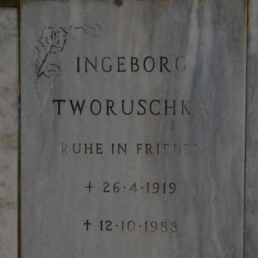 TWORUSCHKA Ingeborg 1919-1988