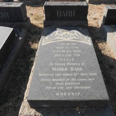BARR Marks -1949