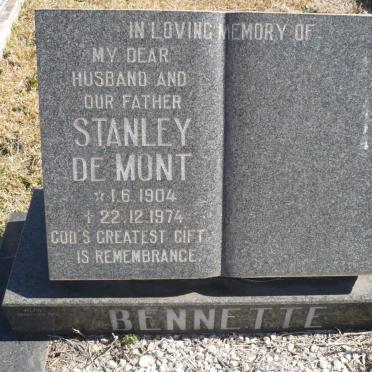 BENNETTE Stanley De Mont 1904-1974