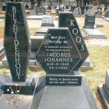 BEZUIDENHOUT Jacobus Johannes 1948-1985