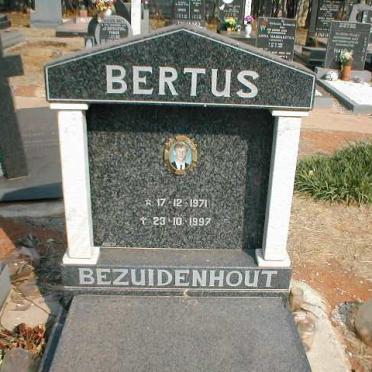 BEZUIDENHOUT Bertus 1971-1997