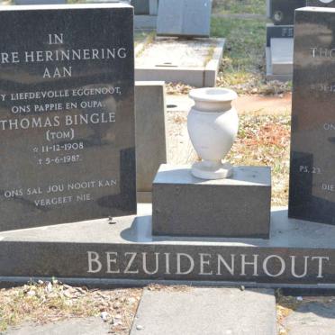 BEZUIDENHOUT Thomas Bingle 1908-1987 &amp; Hester Maria 1922-2001 :: BEZUIDENHOUT Thomas Bingle 1946-1984