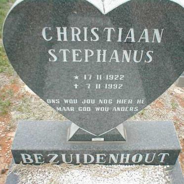 BEZUIDENHOUT Christiaan Stephanus 1922-1992