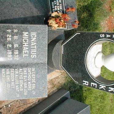 BEKKER Ignatius Michael 1932-1990