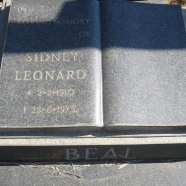 BEAL Sidney Leonard 1910-1975
