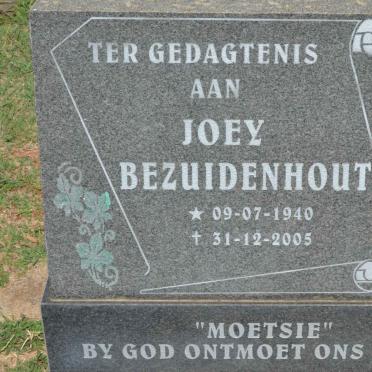 BEZUIDENHOUT Joey 1940-2005